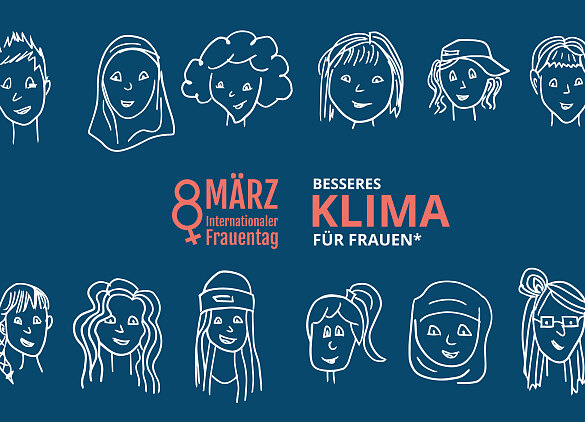 Flyer des Weltfrauentages 2020
