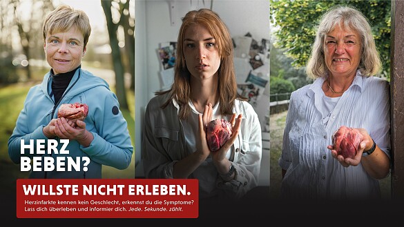 Motiv der Kampagne Herzbeben? Willste nicht erleben