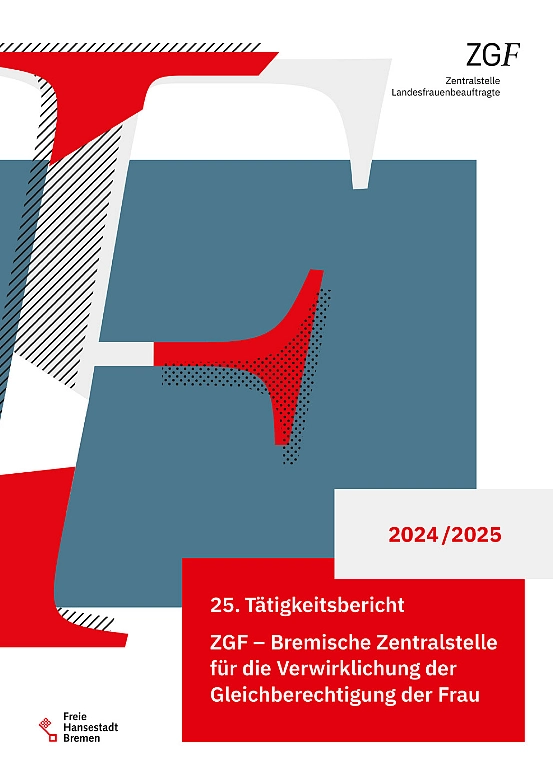 Titel des 23. Tätigkeitsberichts der ZGF für die Jahre 2020 / 2021.