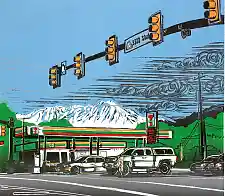 Linoldruck von Pia von Nuland