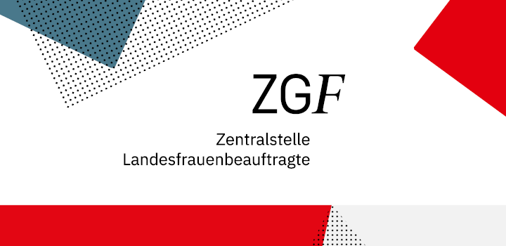 ZGF Logo mit Strukturen