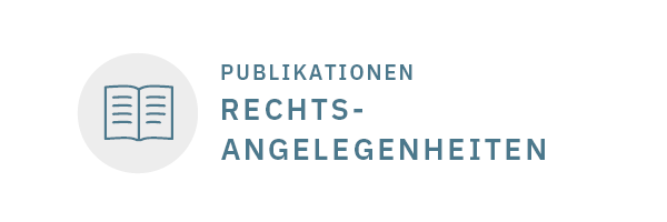 Publikationen Rechtsangelegenheiten